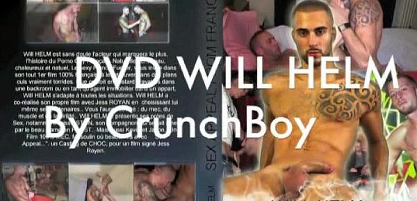  The PORNSTAR from france WILL HELM is on DVD with CRUNHCHBOY !